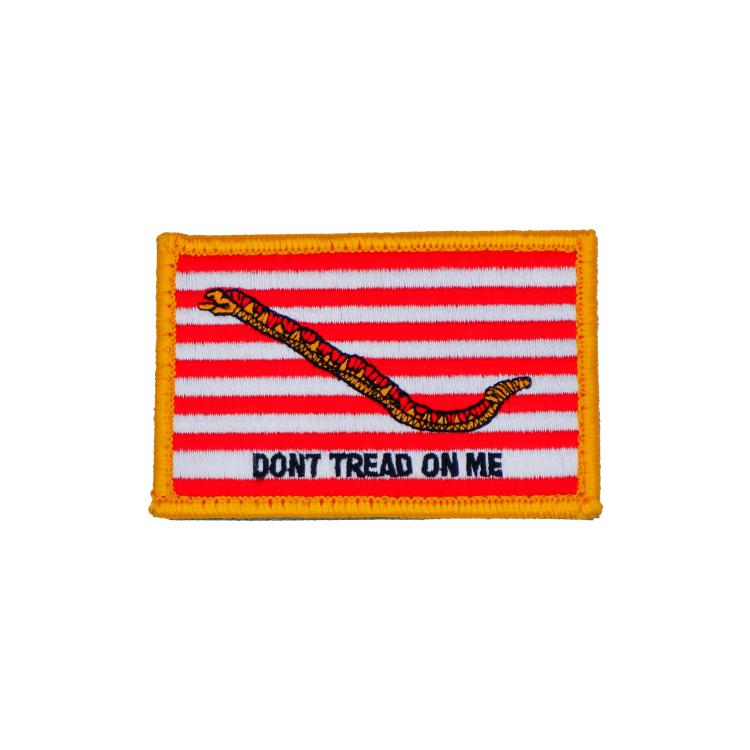 トップガン マーヴェリック マーベリック ロゴ ワッペン パッチ FIRST NAVY JACK ファーストネイビージャック アメリカ軍 国籍旗 PK42-TK ガラガラヘビ ベルクロ付き TOP GUN TOPGUN MAVERICK レッド/ホワイト【C】