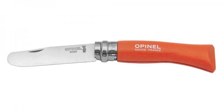 OPINEL (オピネル)　001698　NO.7 先丸ファーストオピネル　赤【C】