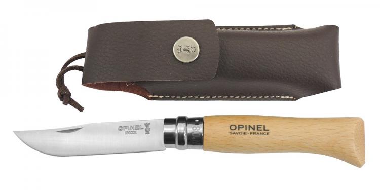 OPINEL (オピネル)　001089　NO.8 ステン 合皮シース付【C】