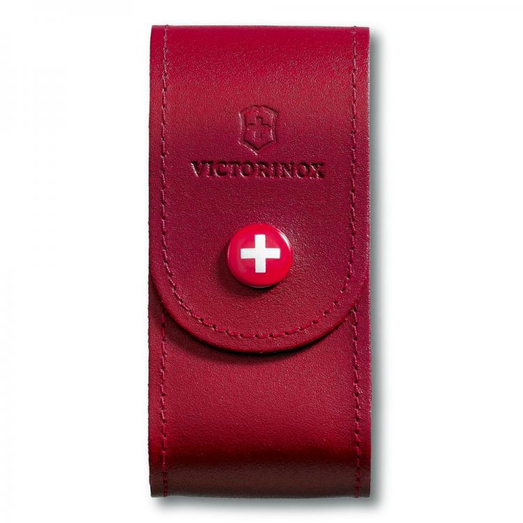 ビクトリノックス VICTORINOX　4.0521.1 レザーベルトポーチ L RD【C】