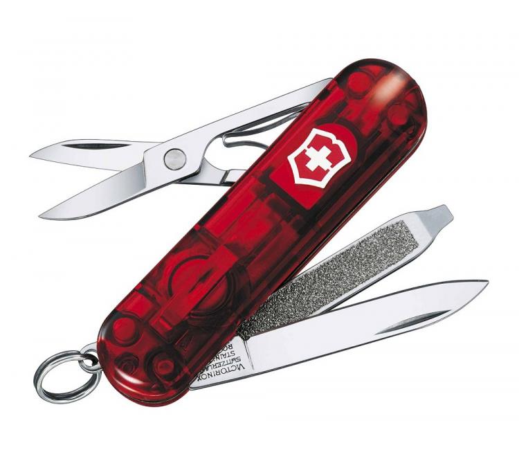 ビクトリノックス VICTORINOX　0.6228.T WL スイスライトT 半透明レッド