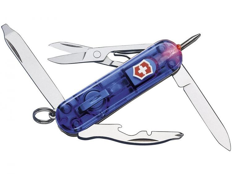 ビクトリノックス VICTORINOX　0.6366.T2 マネージャーライト T2 BL 半透明ブルー【C】