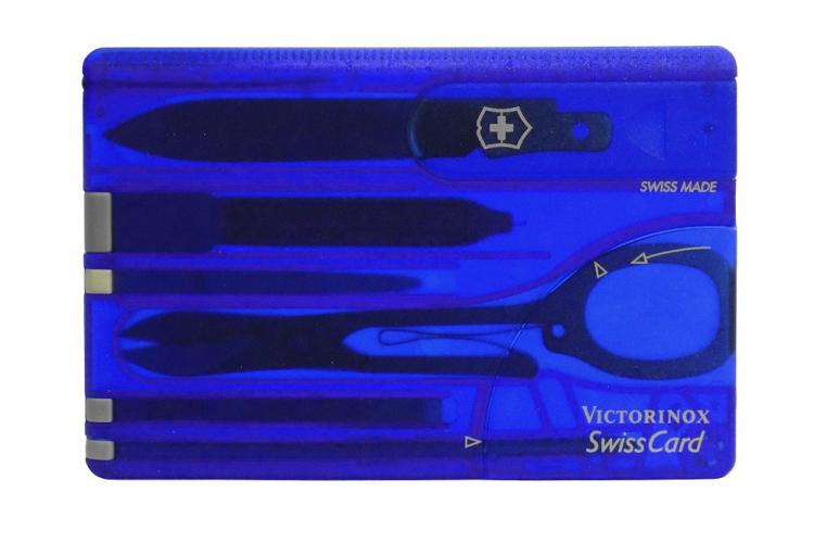 ビクトリノックス VICTORINOX　0.7122.T2 スイスカード T2 BL 半透明ブルー【並行輸入品】【C】